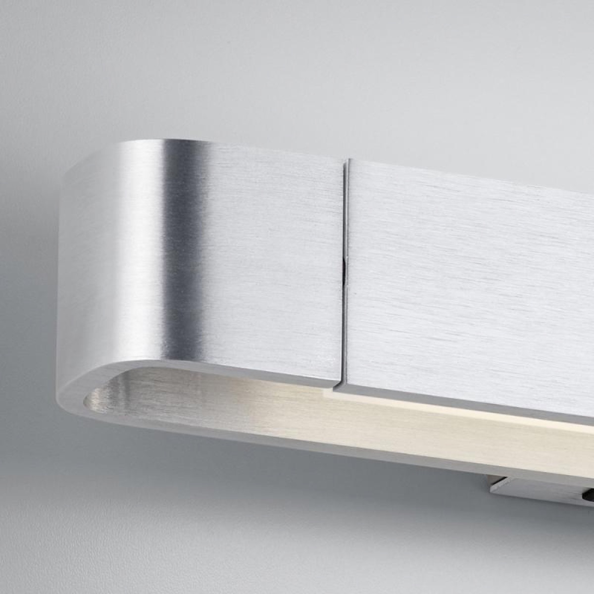 Kinkiet Ścienny Lampa Ścienna Srebrna Hell Led Leuchten - Nowoczesne Oświet