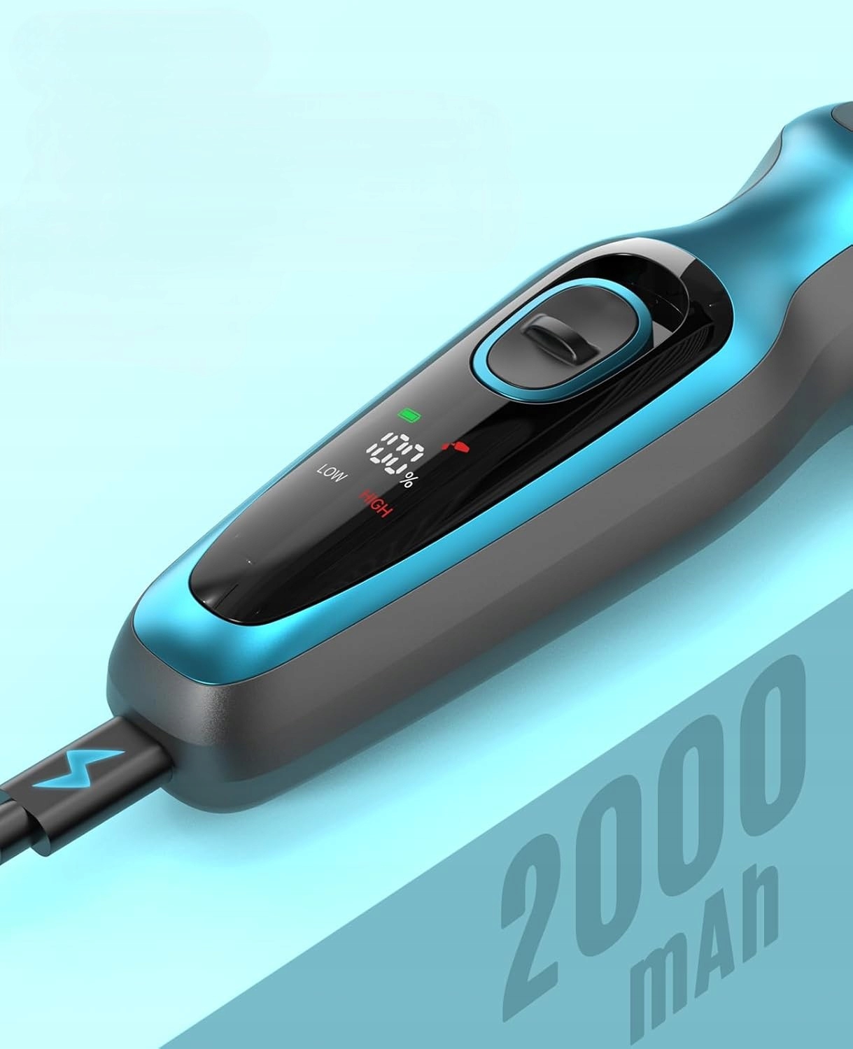 Profesjonalna Maszynka Do Strzyżenia Psów Psa Zwierząt Cicha Bezprzewodowa