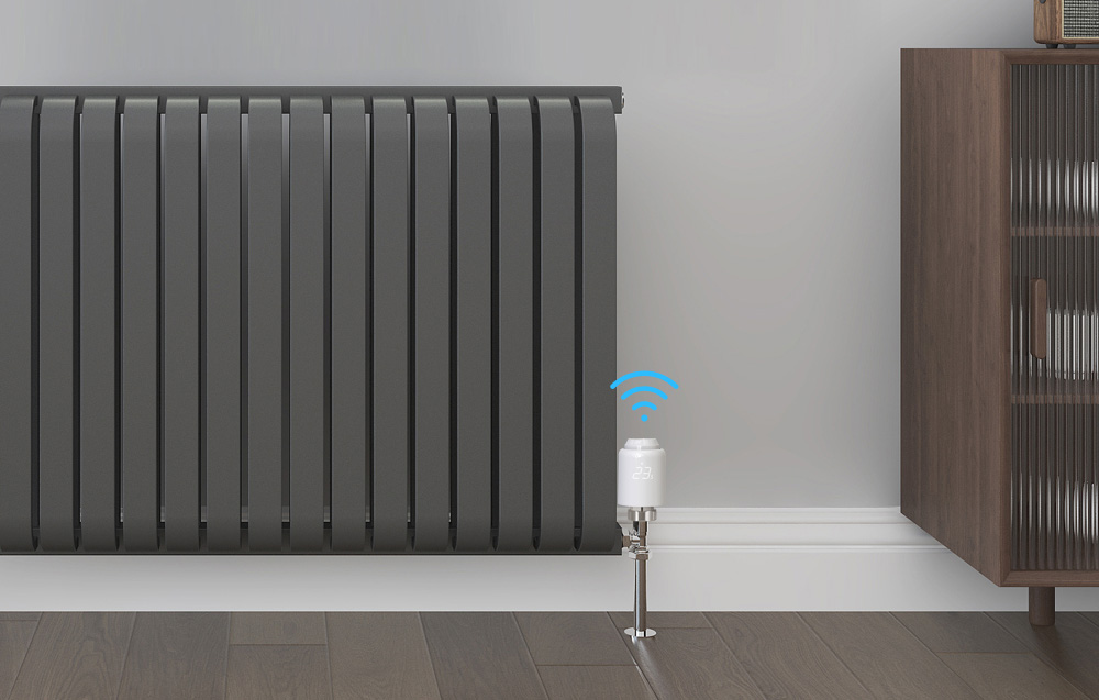 Głowica Termostatyczna Termostat Inteligentny Zigbee Tuya Alexa Smart Home