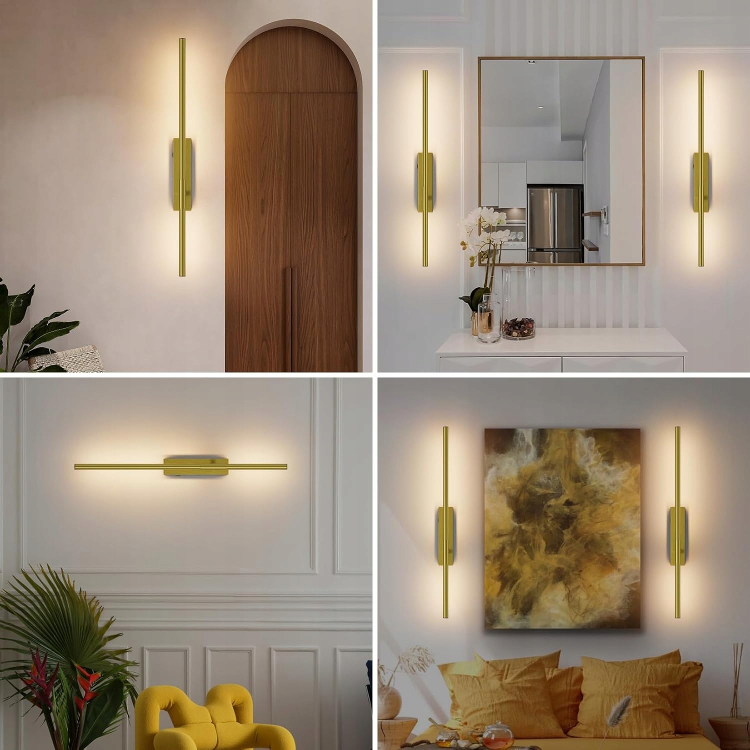 Bezprzewodowa Lampka Nocna Led Na Ścianę Ścienna 360 Z Akumulatorem