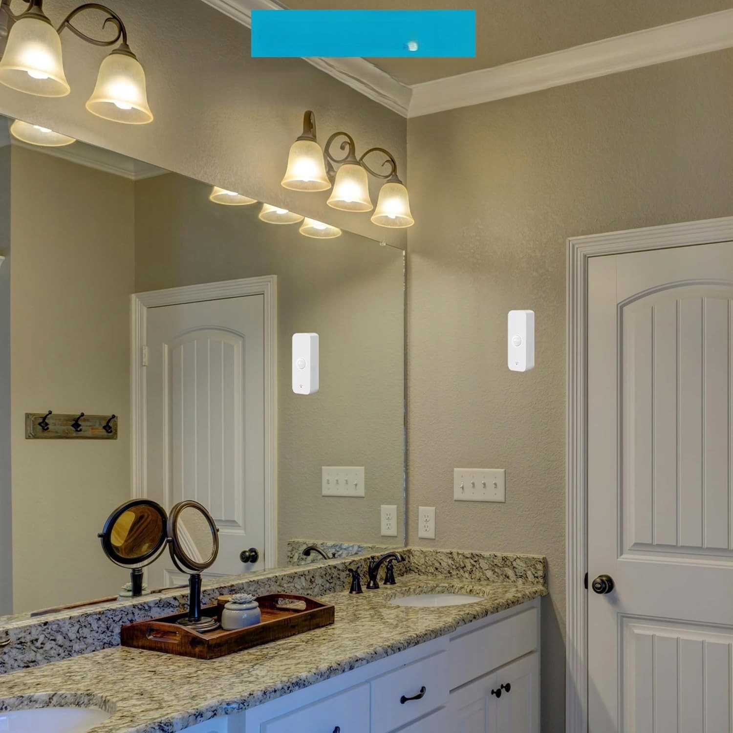 Czujnik Ruchu Pir Detektor Inteligentny Wifi Aplikacja Tuya Smart Home