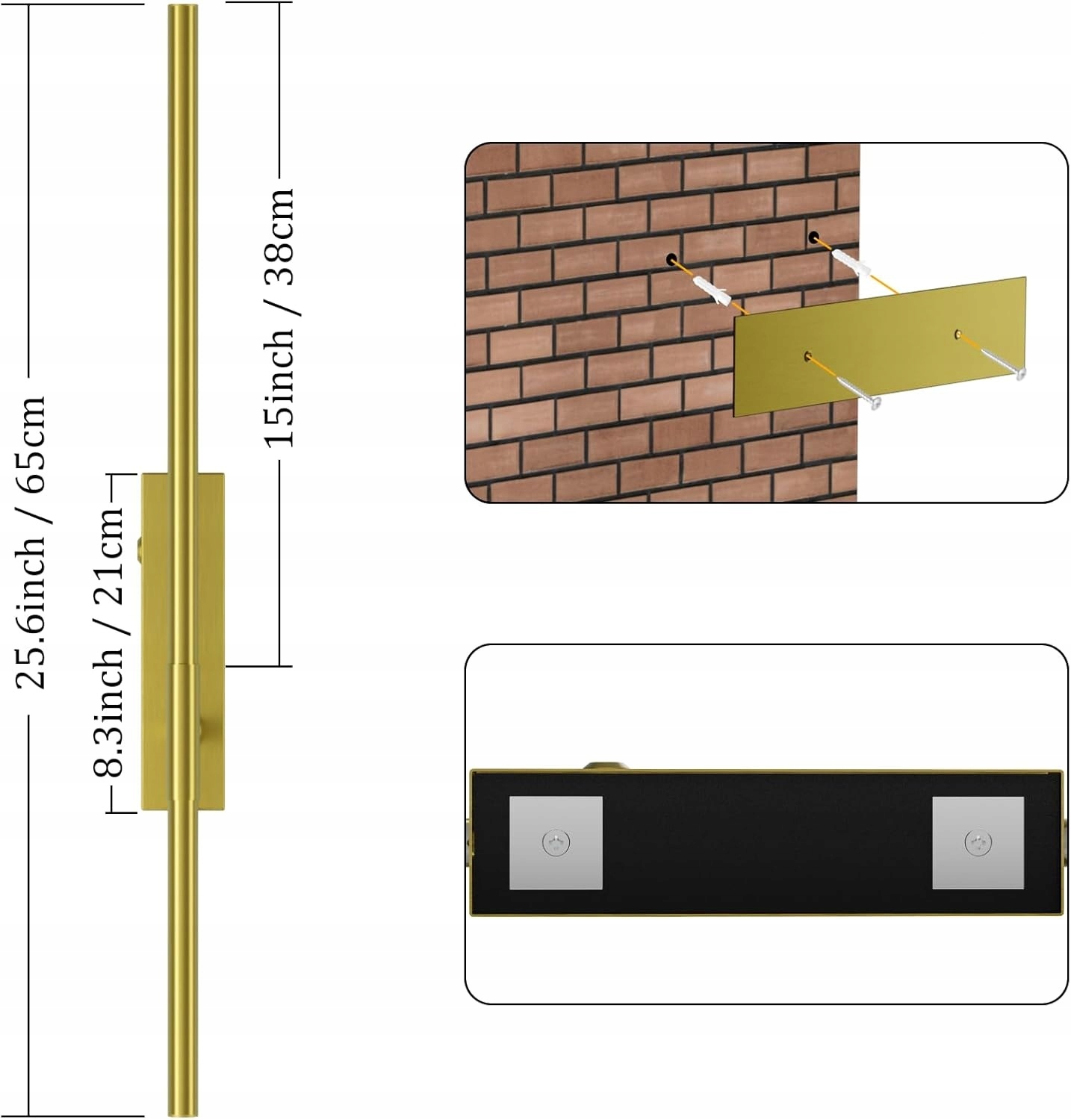 Bezprzewodowa Lampka Nocna Led Na Ścianę Ścienna 360 Z Akumulatorem