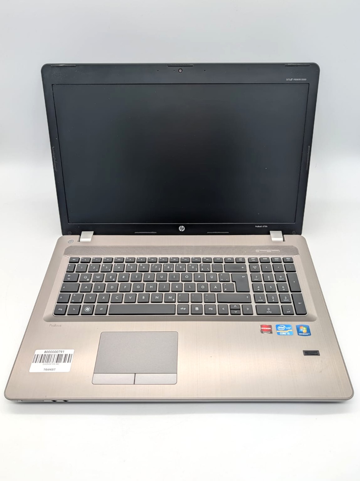 Laptop HP ProBook 4730s Intel Core i5-2430M Ersatzteilspender ohne RAM SSD/HDD