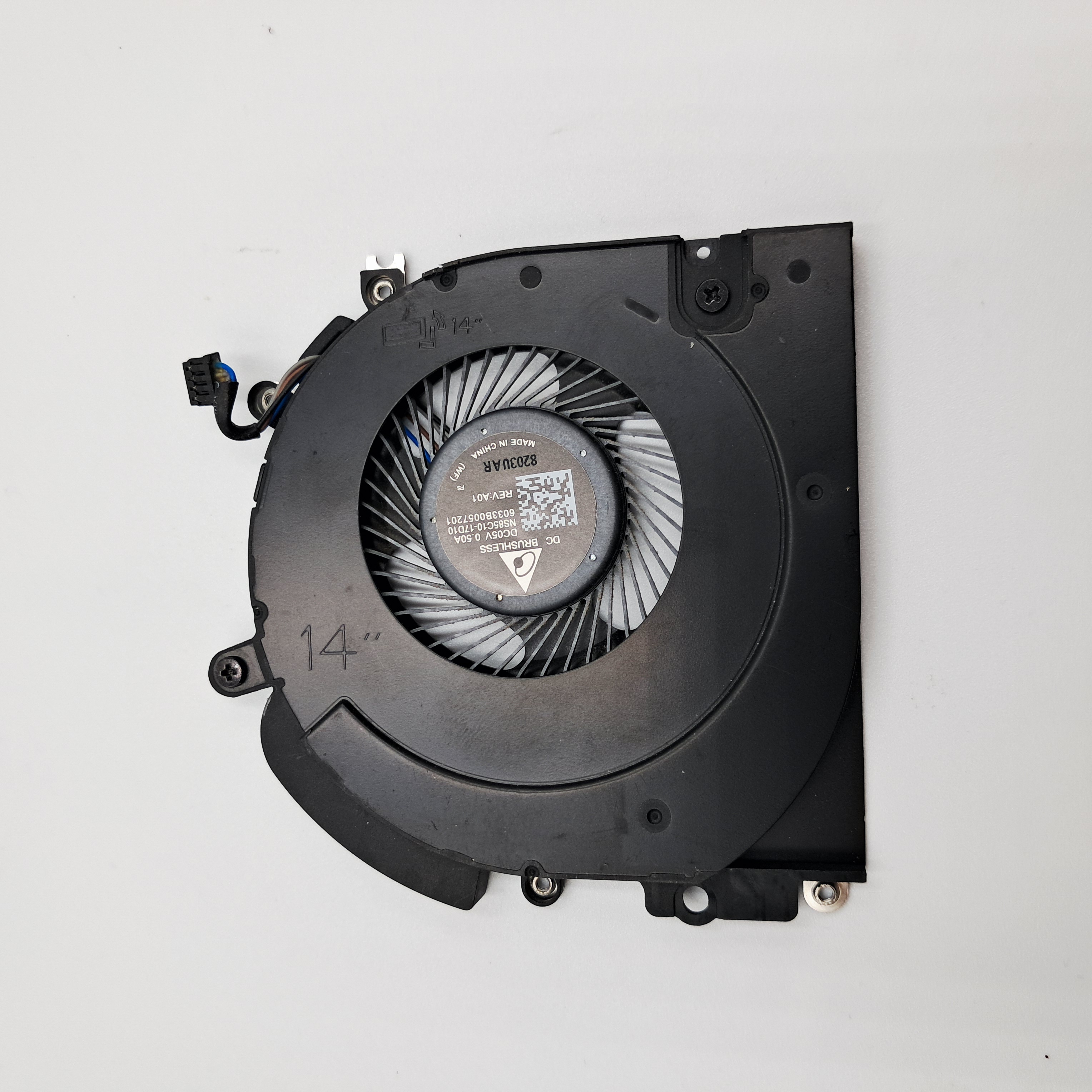 HP EliteBook 840 G5 CPU Lüfter Kühler 6033B0057201 NS85C10-17D10