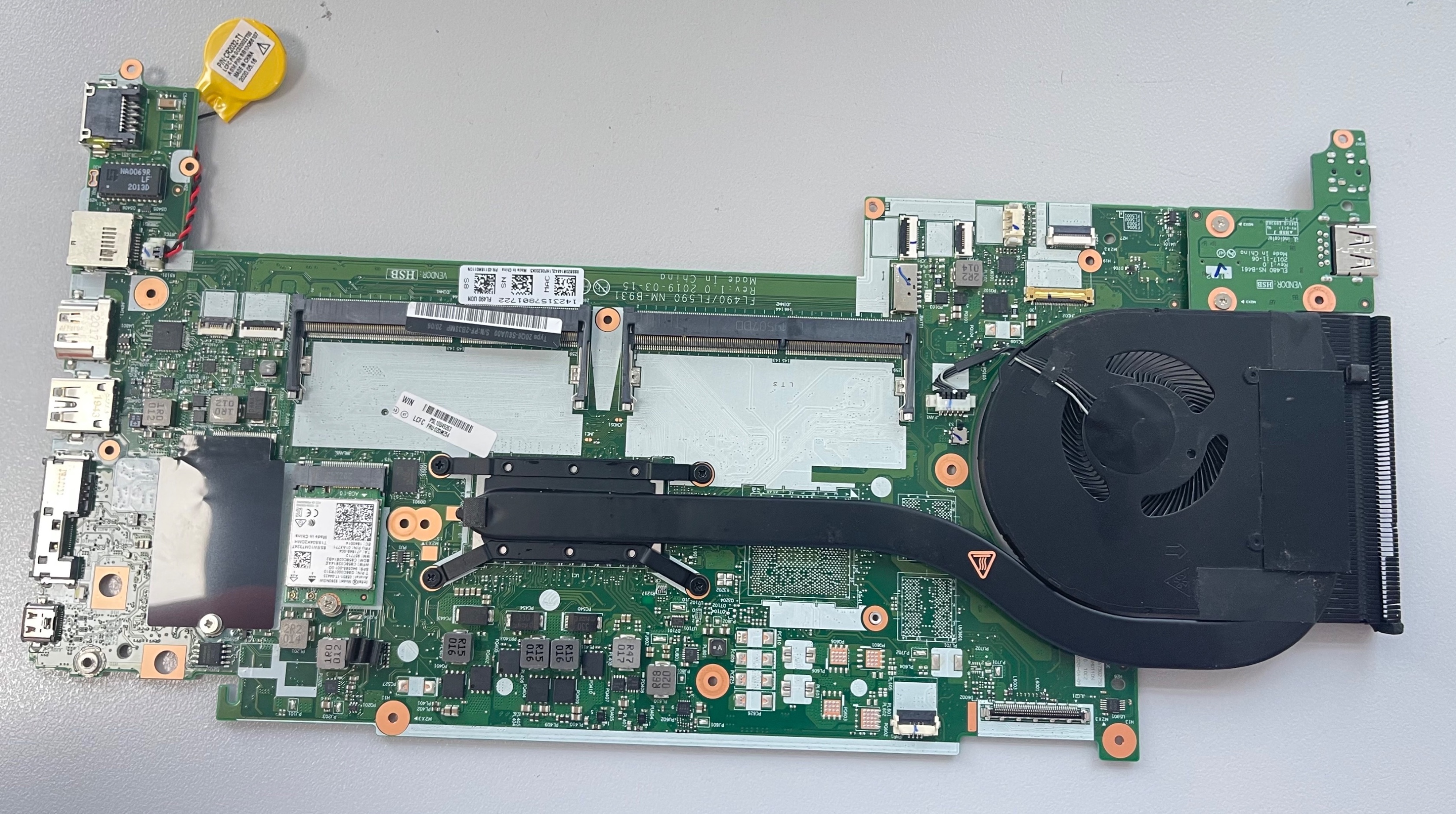 Lenovo ThinkPad L490 Mainboard Motherboard Intel Core i5-8365U NM-B931
