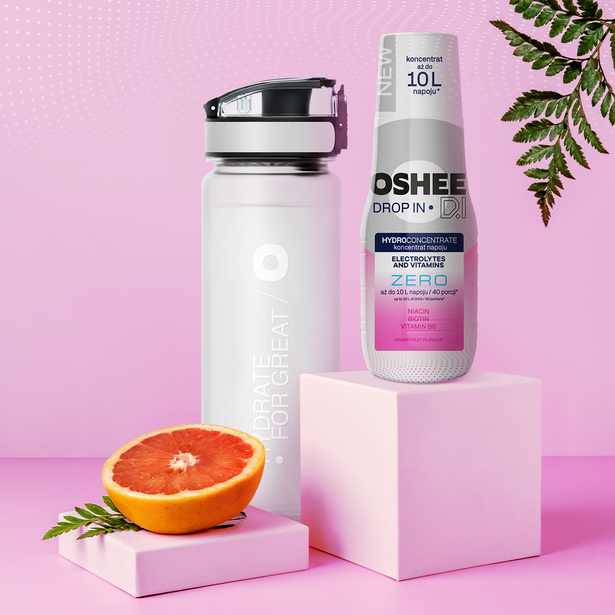 Skład OSHEE DROP IN ZERO – Grejpfrut