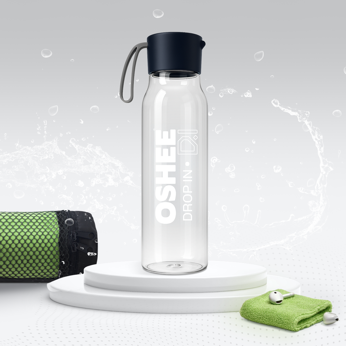 Butelka OSHEE DROP IN Tritan 550 ml