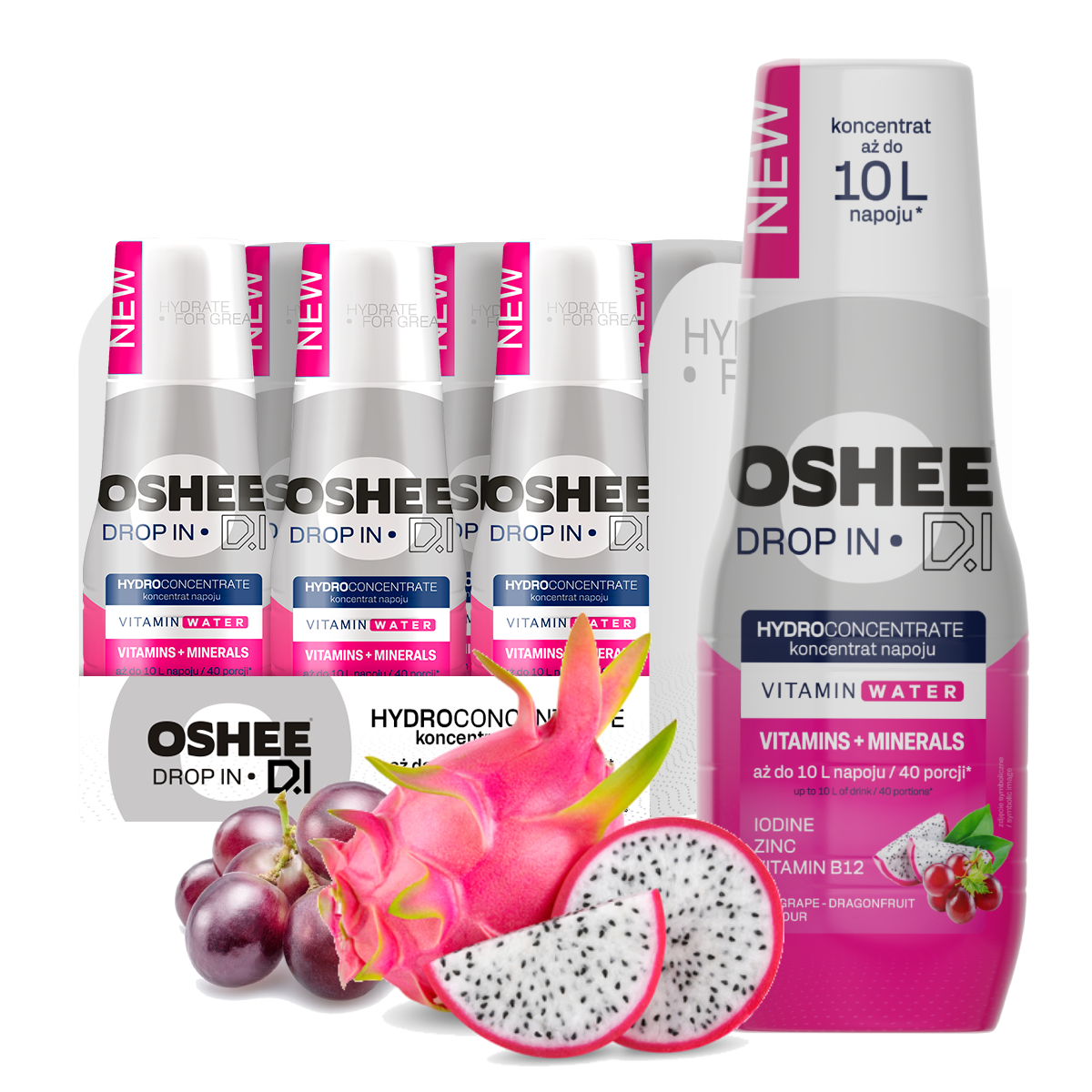 Zestaw 9x OSHEE DROP IN – Witaminy i Minerały