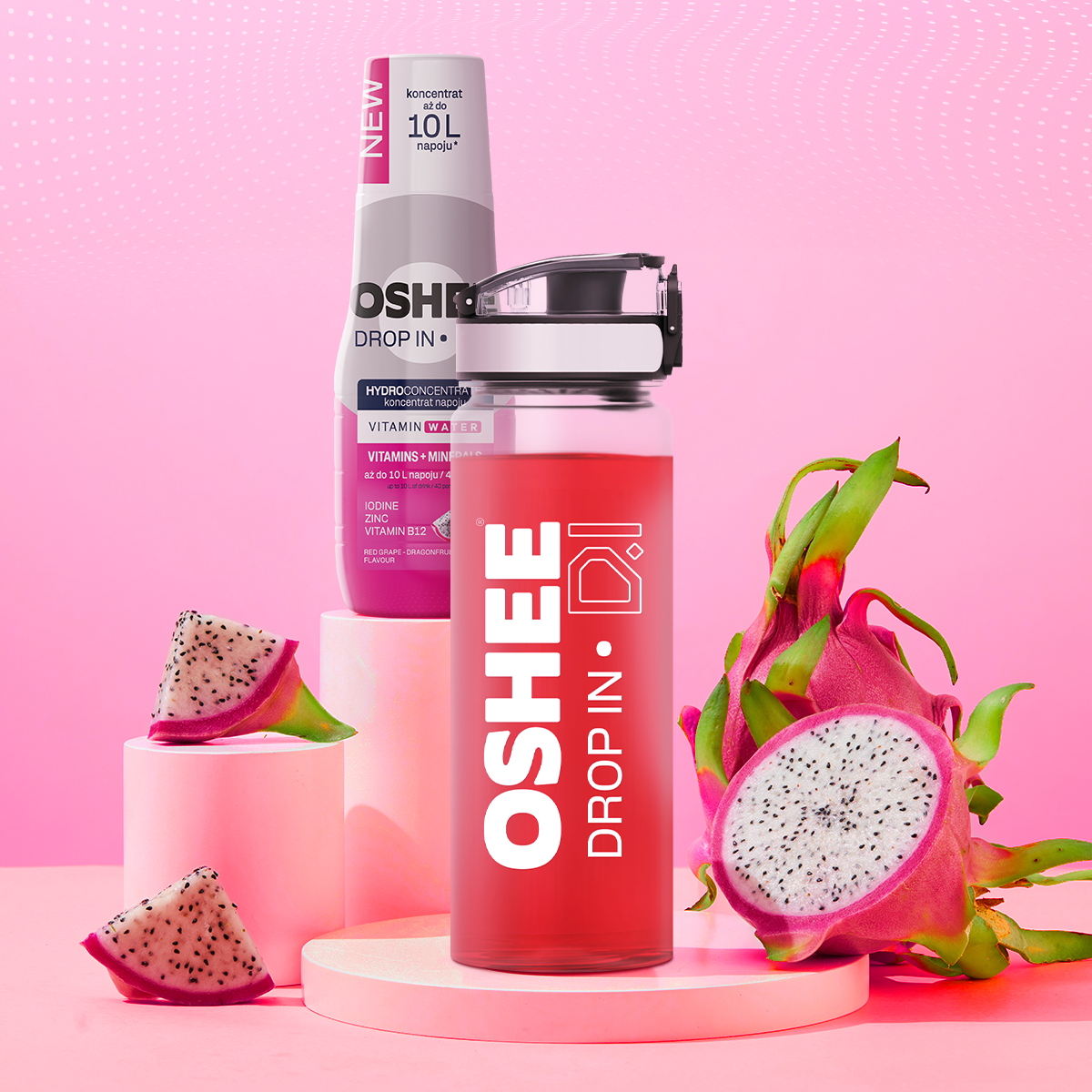 Skład OSHEE DROP IN Czerwone winogrono – Smoczy owoc