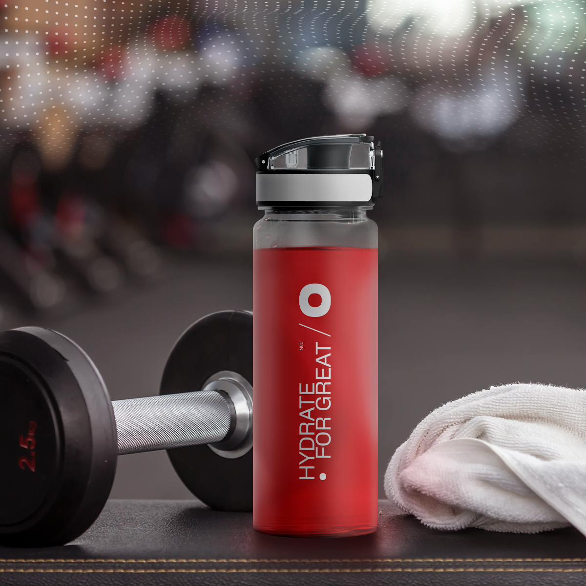 3x Hydrokoncentrat OSHEE DROP IN Minerały Magnez Elektrolity + BIDON Tritan