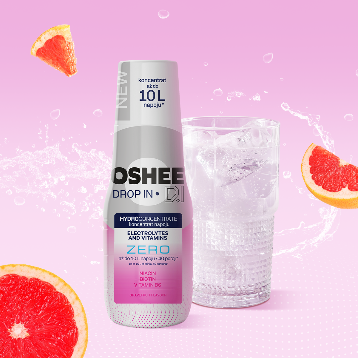 OSHEE DROP IN ZERO Elektrolity