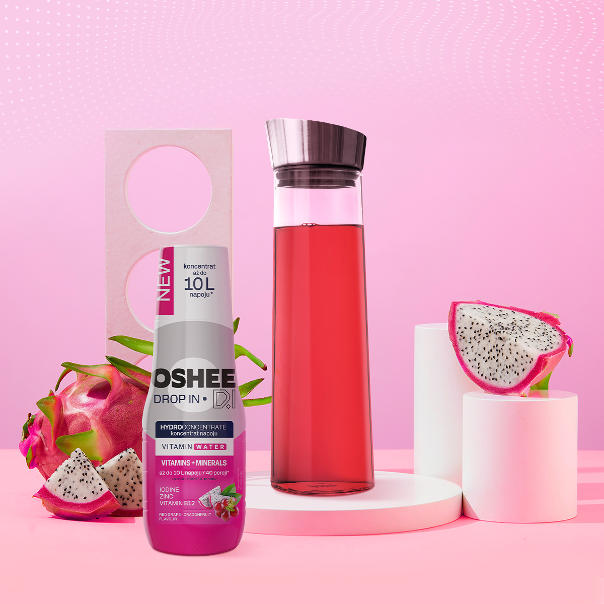 OSHEE DROP IN Witaminy i Magnez – Cytryna Pomarańcza