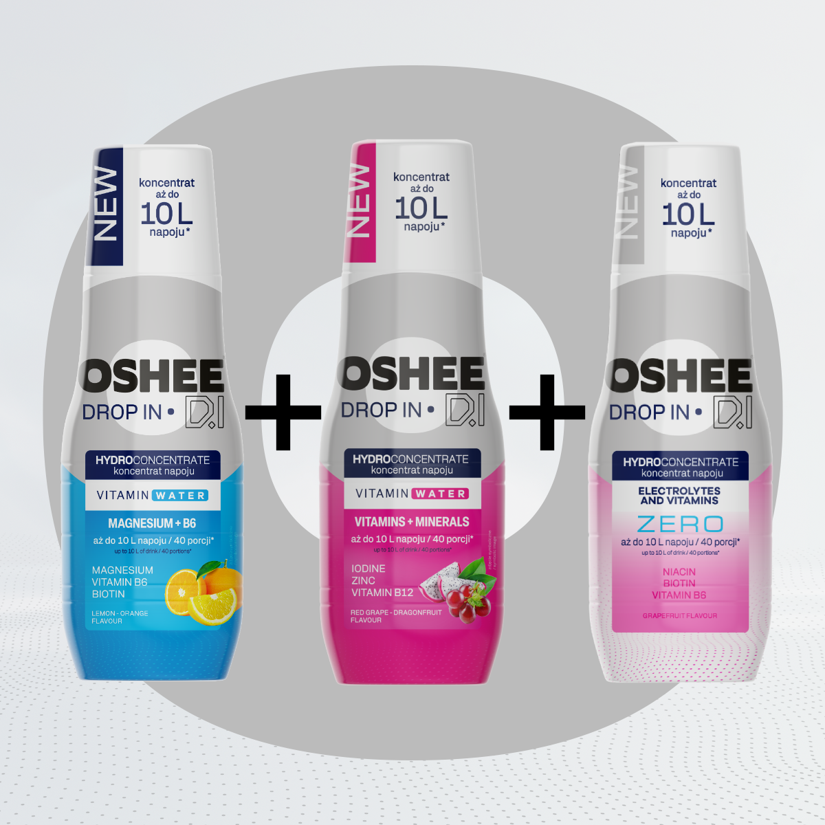 Zestaw MIX hydrokoncentratów OSHEE DROP IN