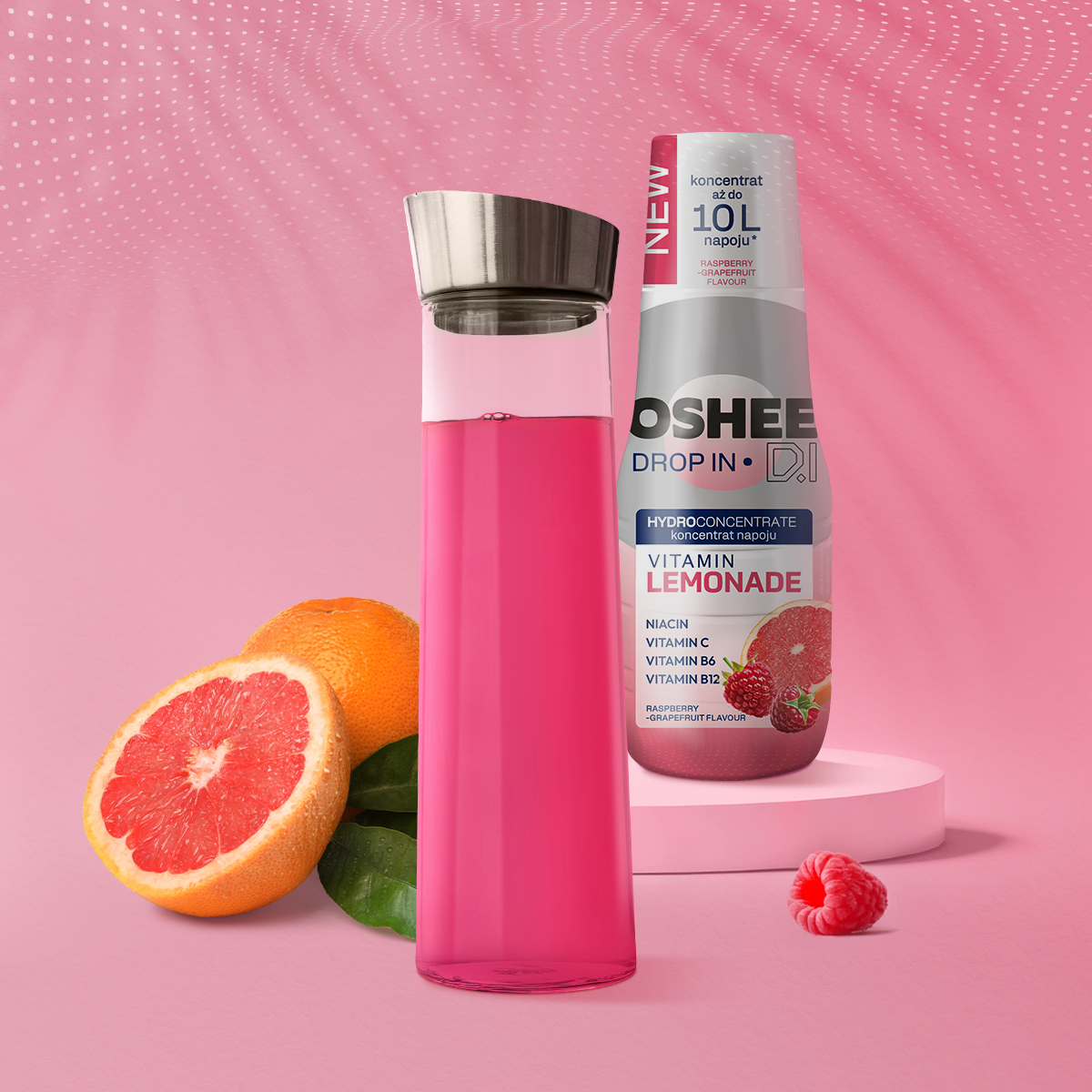 OSHEE Drop In Lemonade cechy produktu