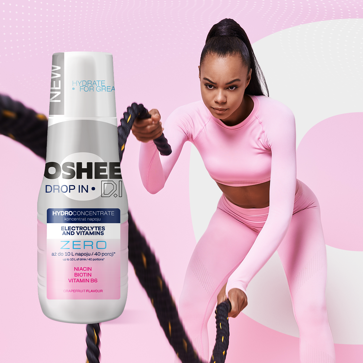 Najważniejsze cechy OSHEE Drop In Zero Grejpfrut