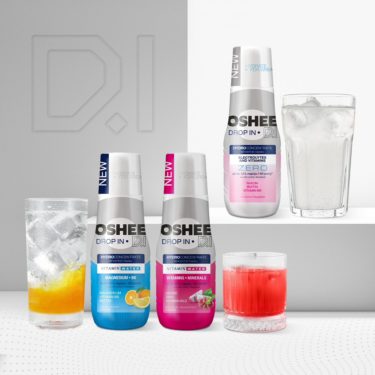 Najważniejsze cechy hydrokoncentratów OSHEE DROP IN