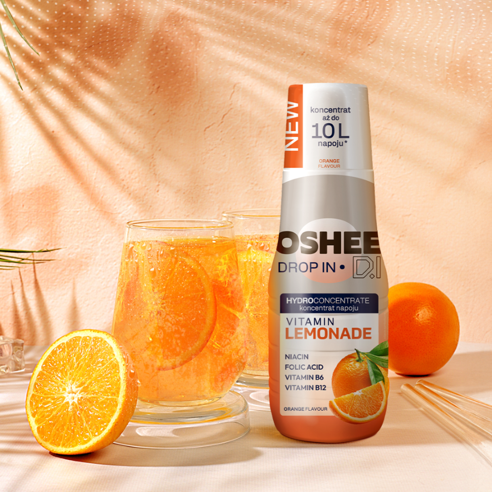 OSHEE DROP IN Vitamin Lemonade – sposób dozowania