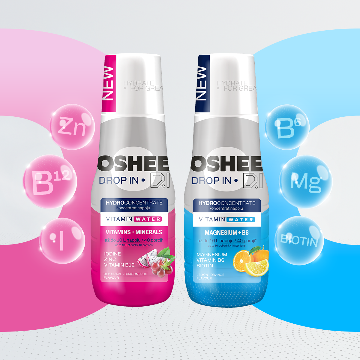 Skład OSHEE DROP IN Winogrono-Smoczy owoc