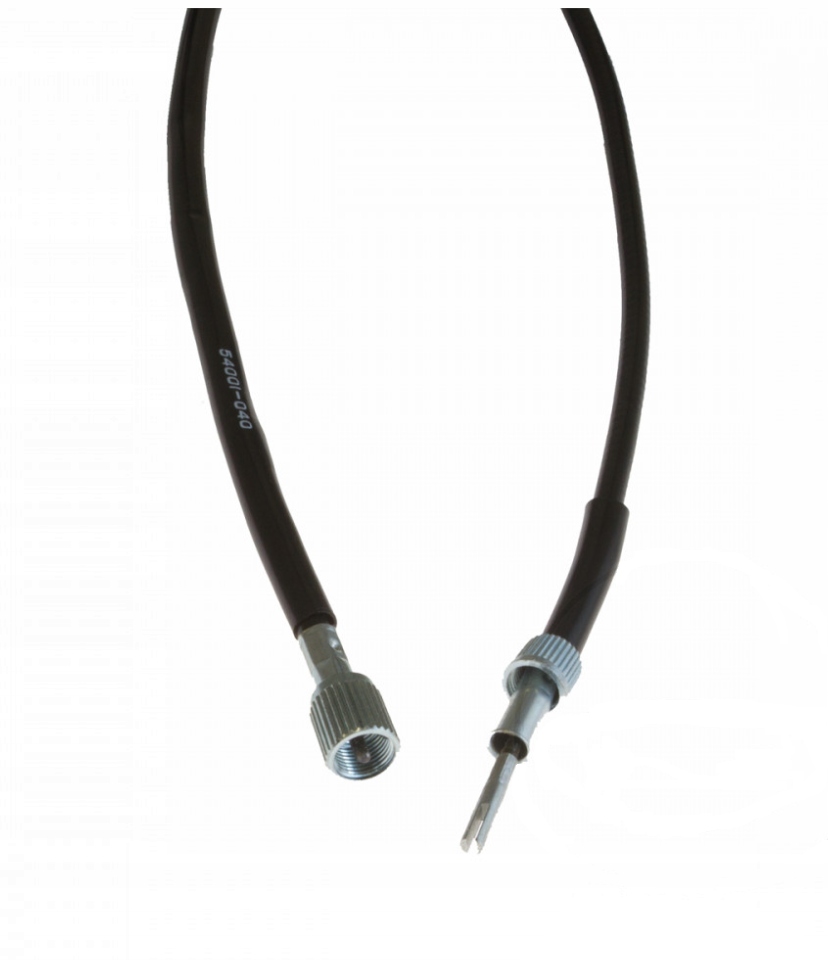 Cablu vitezometru Kawasaki, 830mm, 2 tipuri de conexiune, M12xM11