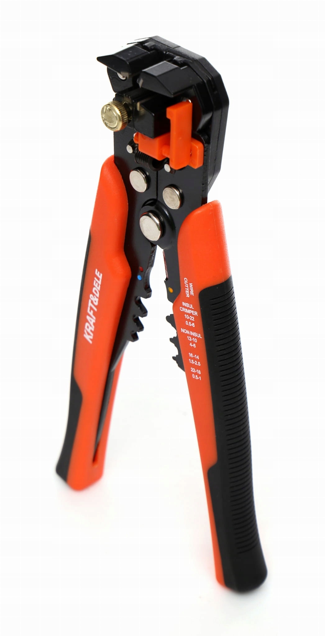 Ściągacz Izolacji Kraft&Dele 0,2 mm² - 6 mm² + Akcesoria