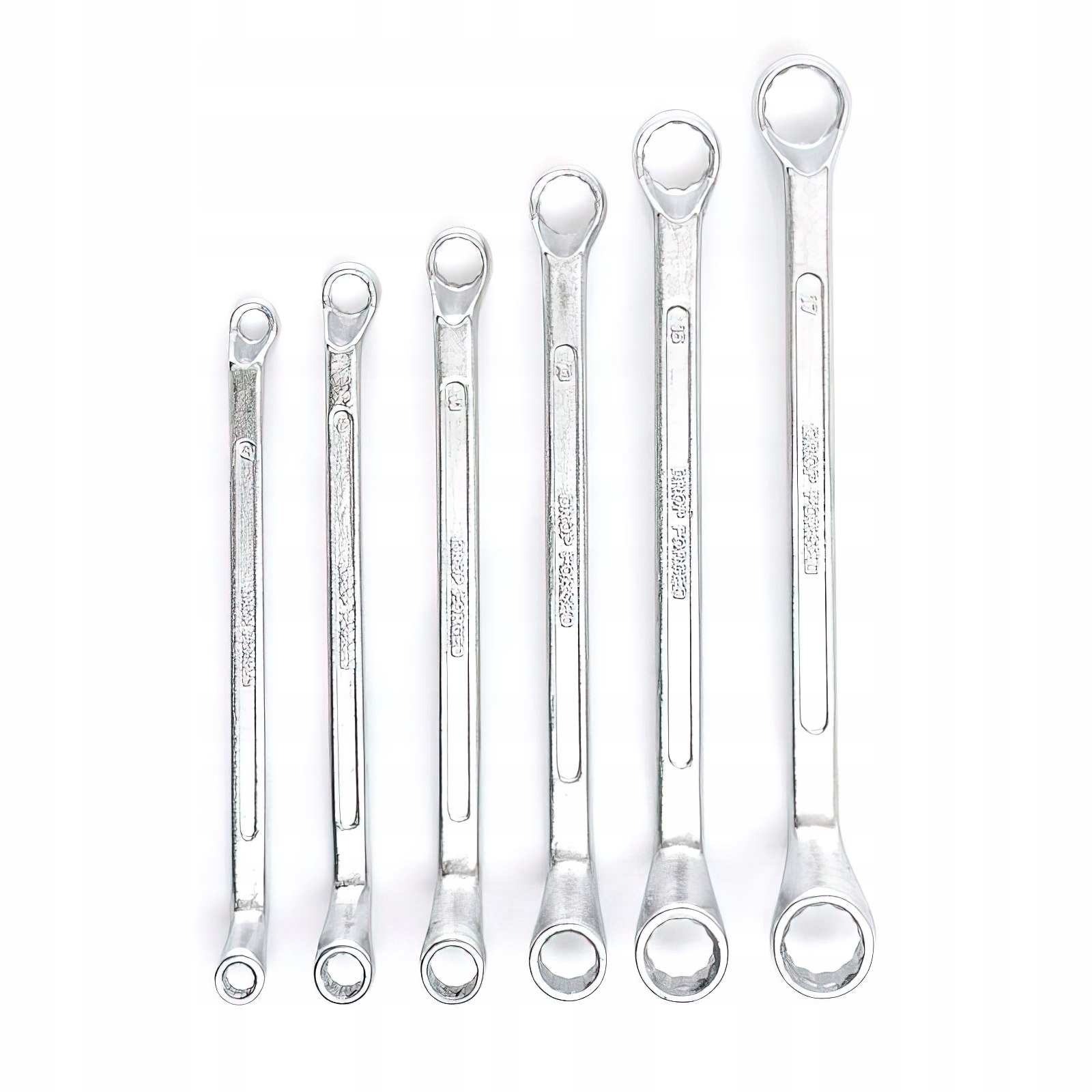 Zestaw Etui Klucze 2 Stronne Oczkowe 6 Elementów 6-17 mm Kraft&Dele