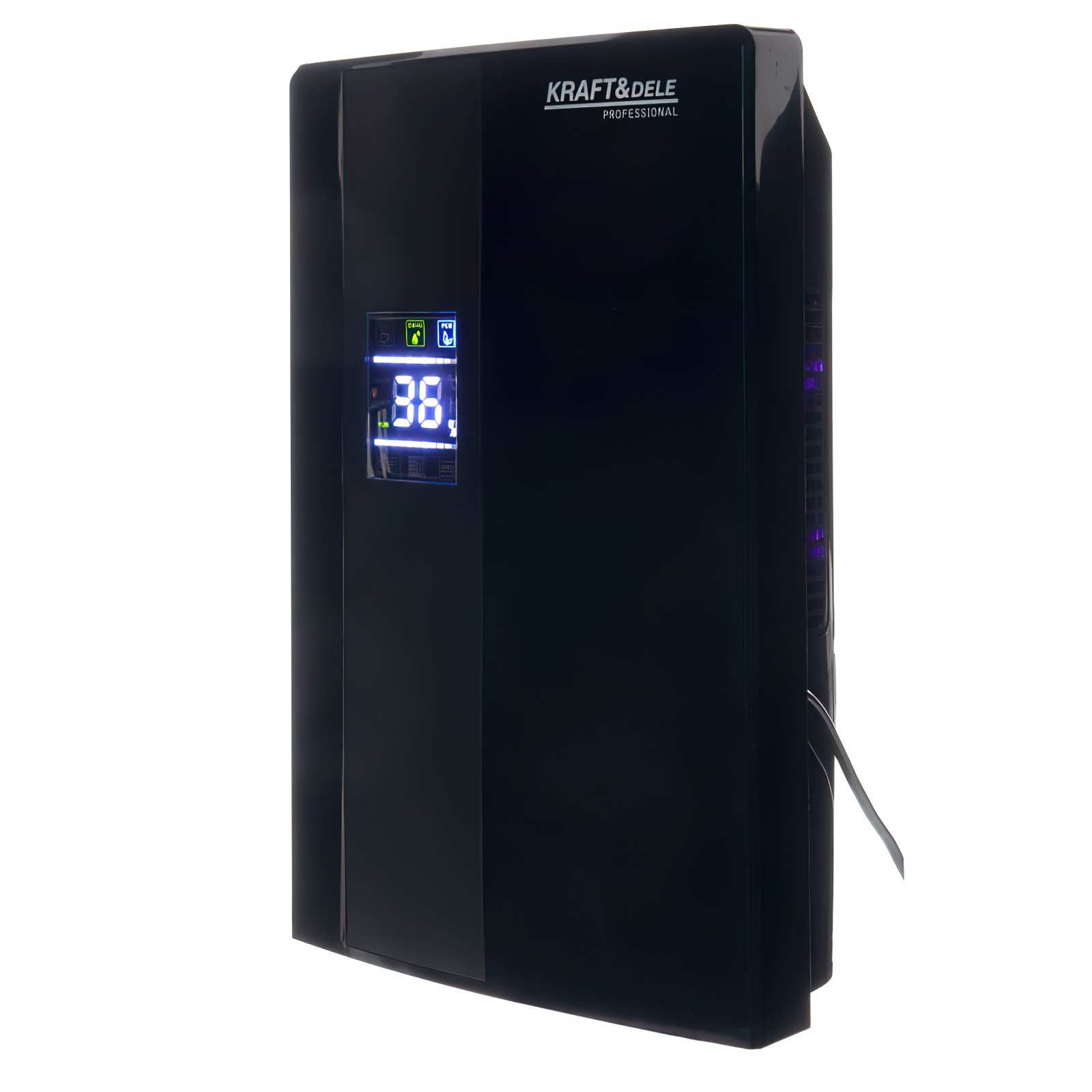 Osuszacz Powietrza Czarny 120W 2000ml 700ml/24h LCD Pilot Kraft&Dele