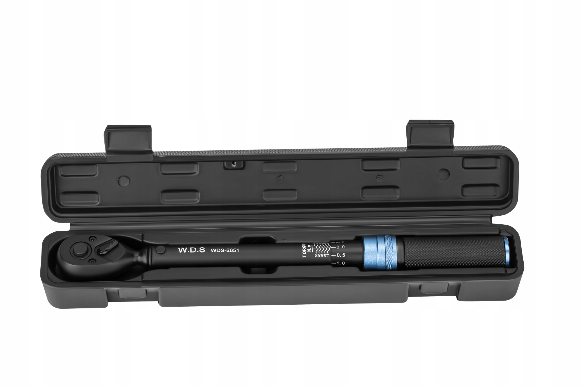 Klucz Dynamometryczny Stal CR-V 1/2"" cala 10-60 Nm 72 Zęby W.D.S.