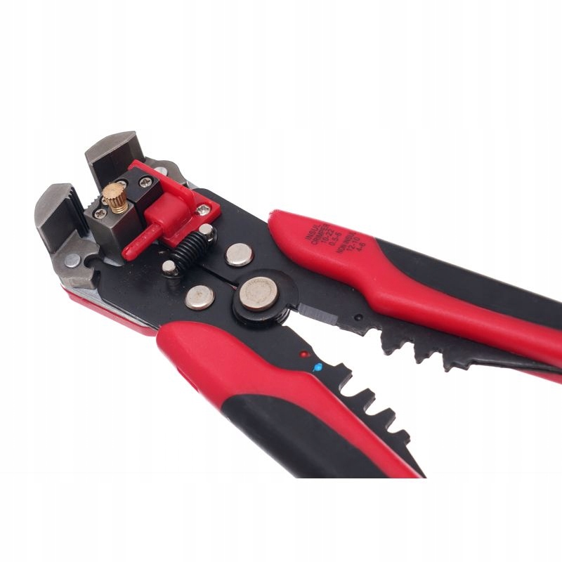 Szczypce i Zaciskarka Konektorów 4 Matryce + Etiu Kraft&Dele