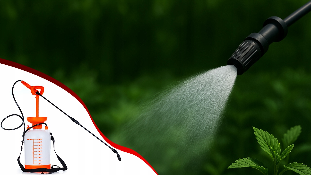 Opryskiwacz Ciśnieniowy 8 L Ręczny Pompa 2 Bary Kraft&Dele