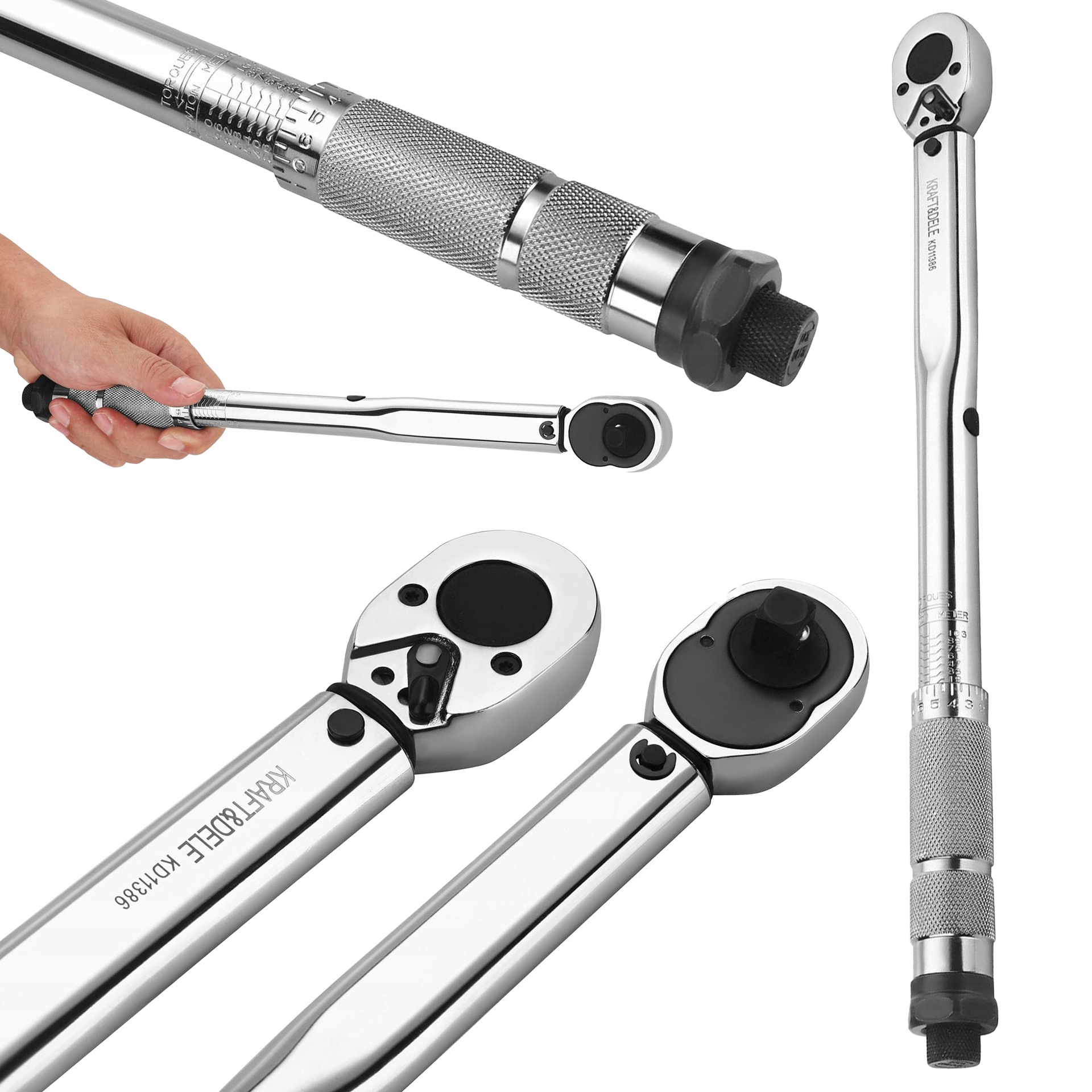 Klucz Dynamometryczny 3/8"" Cala 19-110Nm Kraft&Dele