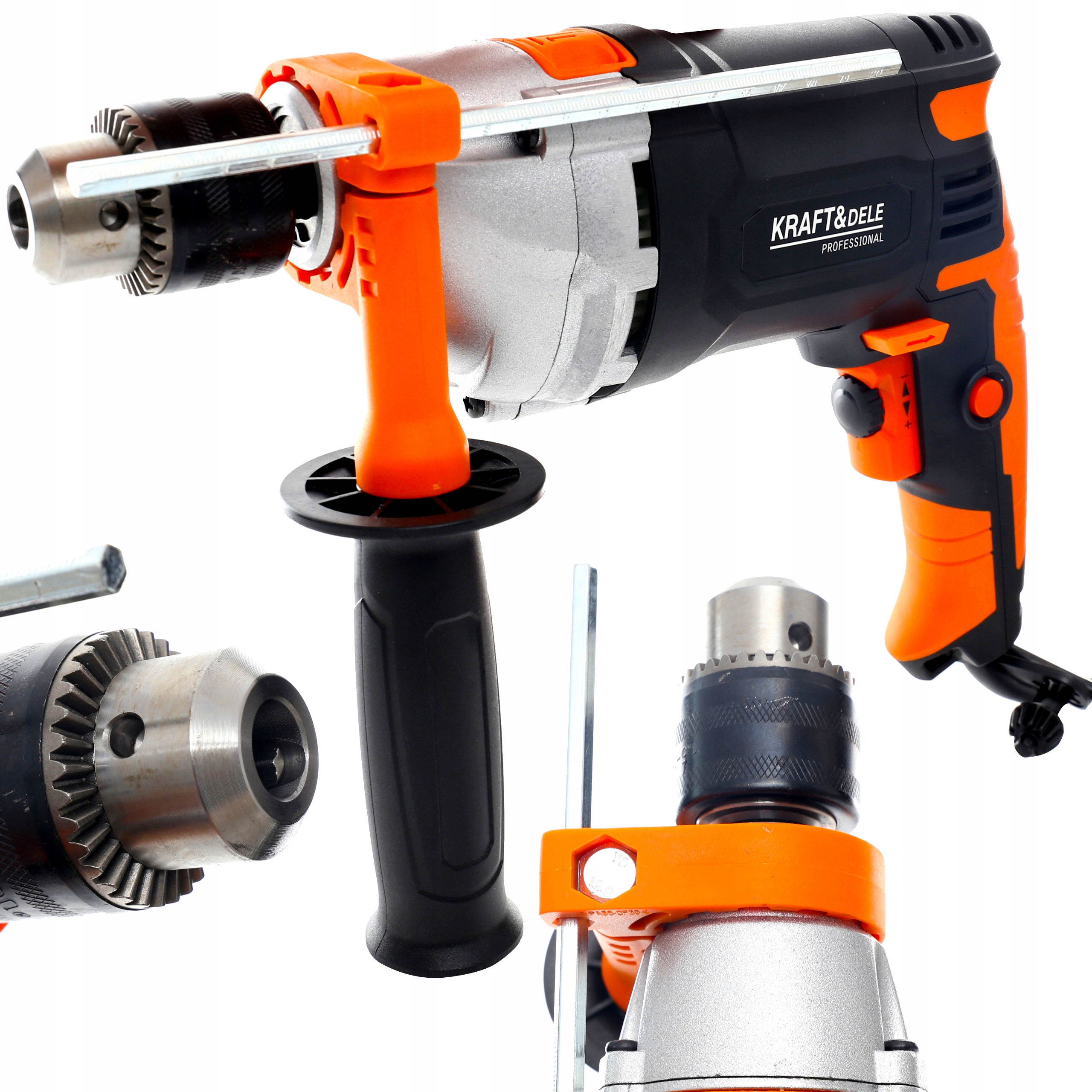 Elektryczna wiertarka udarowa 1700W 230V Kraft&Dele KD1687