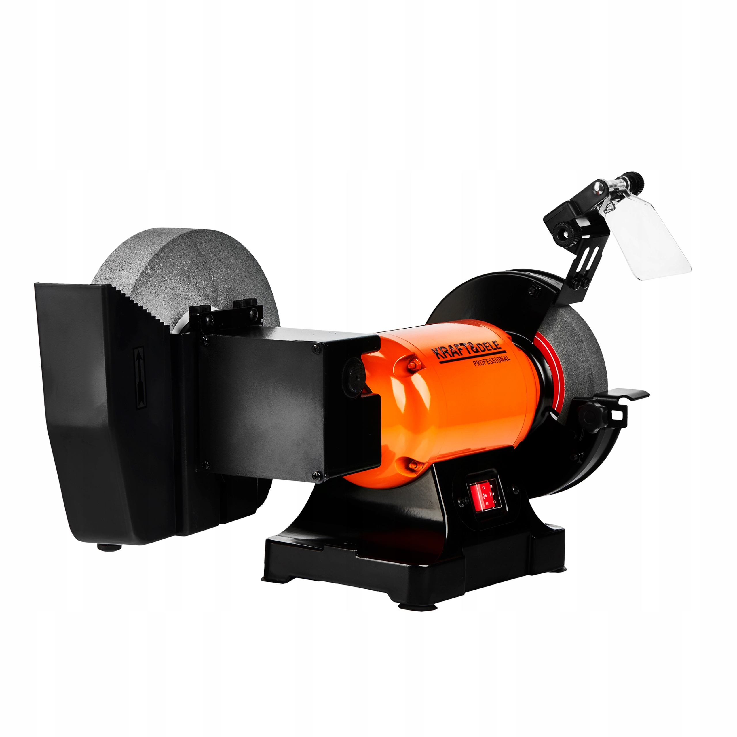 Szlifierka Stołowa Wielofunkcyjna 2x Kamień Sucho Mokro 1800W 230V 2980RPM