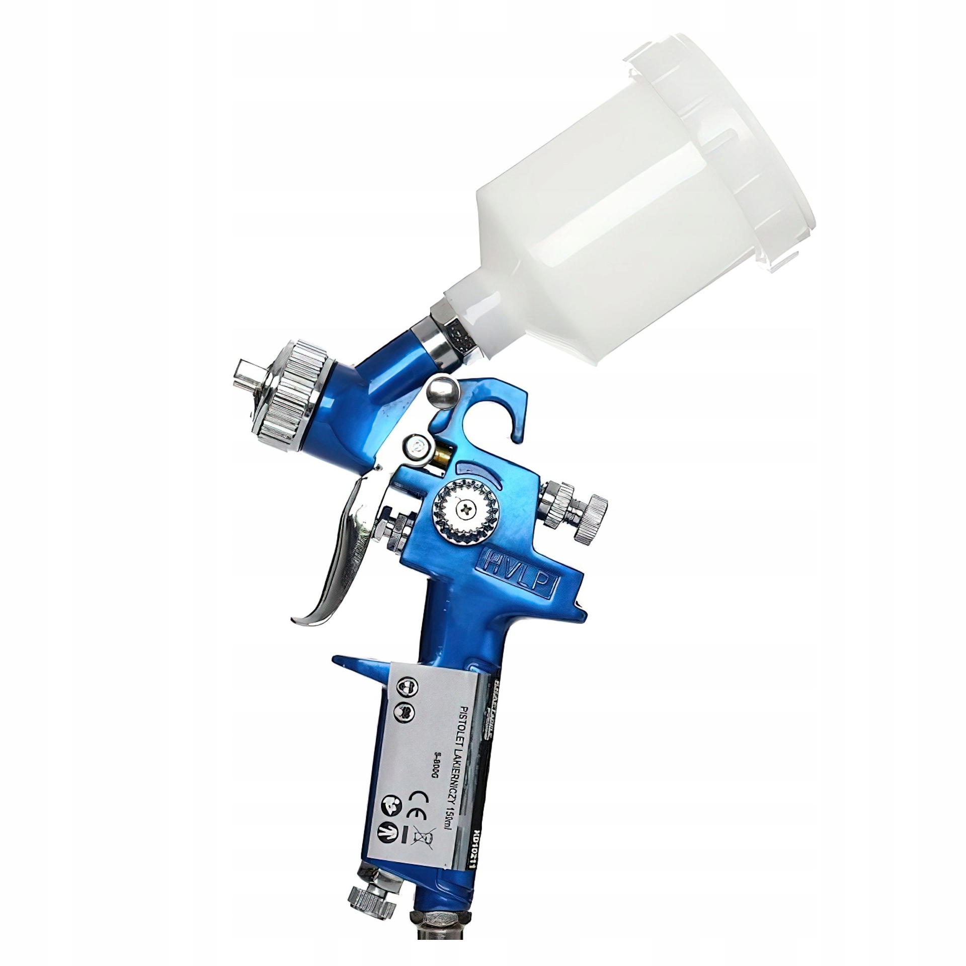 Pistolet Lakierniczy Malarski 0,8mm 150ml HVLP 3,5 Bar 141 l/min Kraft&Dele