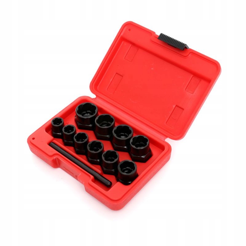 Wykrętaki Wykręcające do Zerwanych Śrub Wysoki Profil 10 sztuk Kraft&Dele