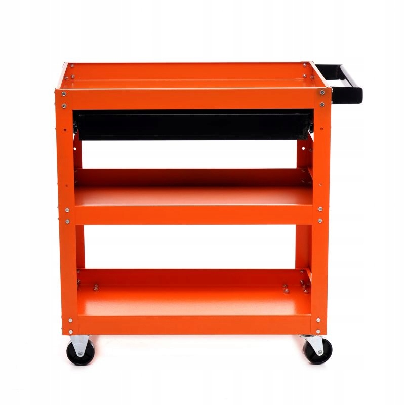 Wózek Warsztatowy Szafka Serwisowy na Narzędzia Mocny 3 Półki KRAFT&DELE