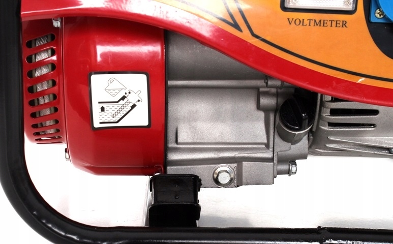 AGREGAT PRĄDOTWÓRCZY GENERATOR PRĄDU 1500W 2x230V 12V JEDNOFAZOWY PRZENOŚNY