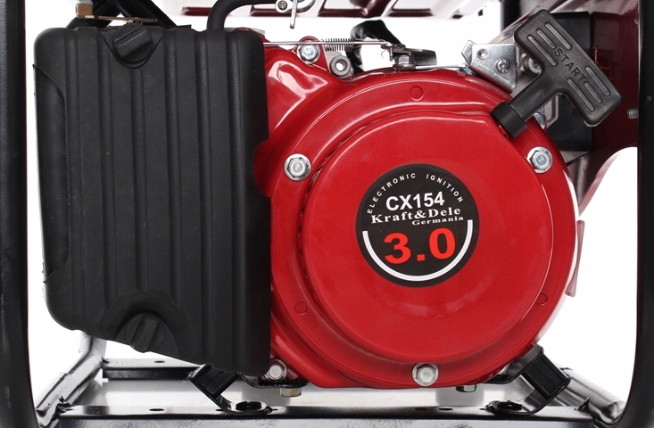 AGREGAT PRĄDOTWÓRCZY GENERATOR PRĄDU 1500W 2x230V 12V JEDNOFAZOWY PRZENOŚNY