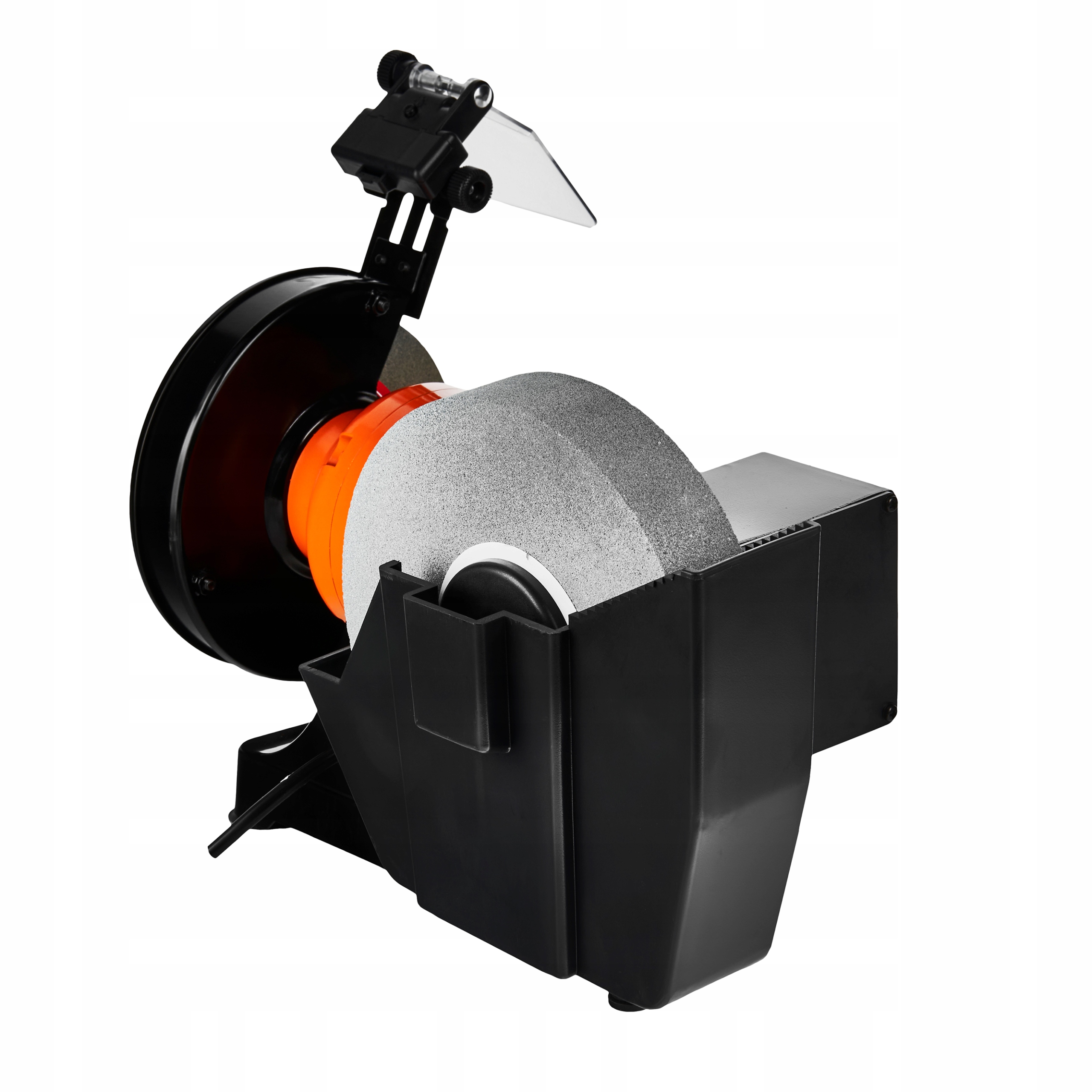 Szlifierka Stołowa Wielofunkcyjna 2x Kamień Sucho Mokro 1800W 230V 2980RPM