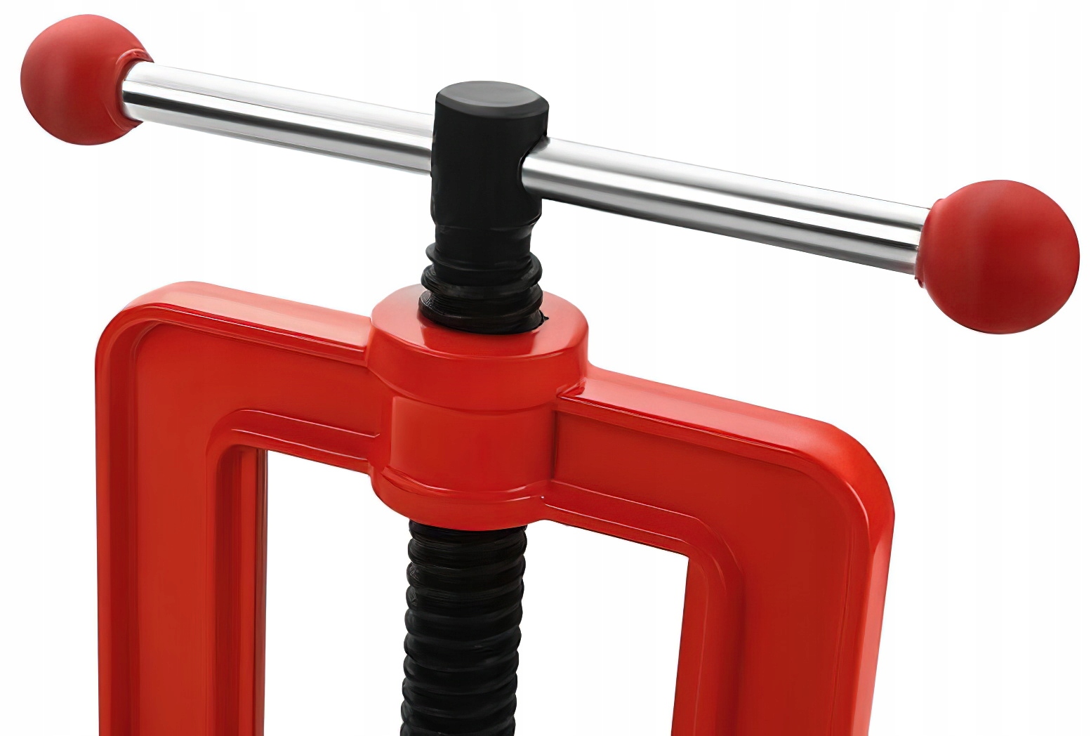 Żeliwne Stołowe Imadło Zaciskowe do Rur 60 mm Kraft&Dele