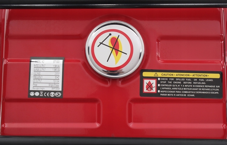 AGREGAT PRĄDOTWÓRCZY GENERATOR PRĄDU 1500W 2x230V 12V JEDNOFAZOWY PRZENOŚNY