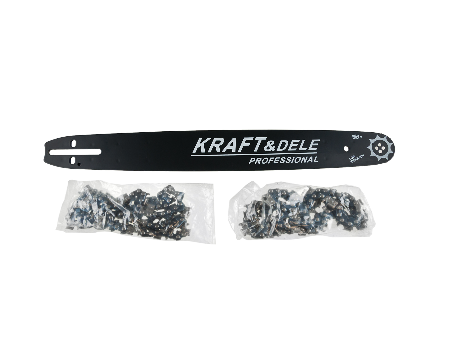 Prowadnica 18"/45cm + 2 łańcuchy Kraft&Dele KD10153