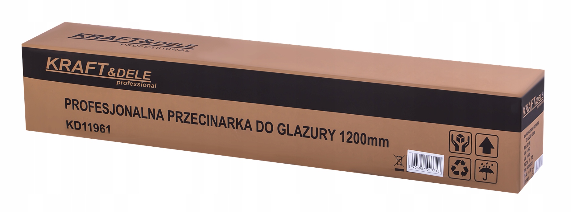 Profesjonalna Przecinarka Maszynka Ręczna Płytek Gresu Kraft&Dele 1200 mm