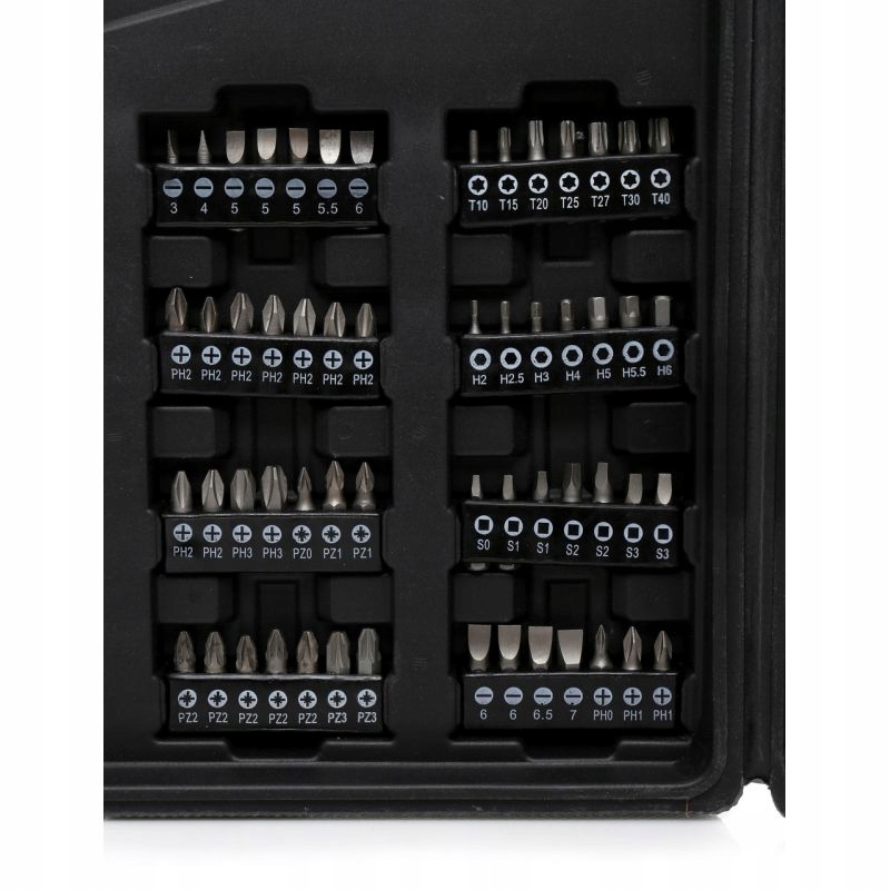 Zestaw Wkrętaków Śrubokrętów z Bitami Kraft&Dele 75 Elementów