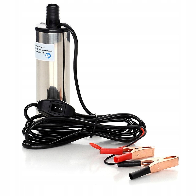 Pompa do Spuszczania Ropy Oleju Zatapialna Kraft&Dele 12V 230V 12 l/min