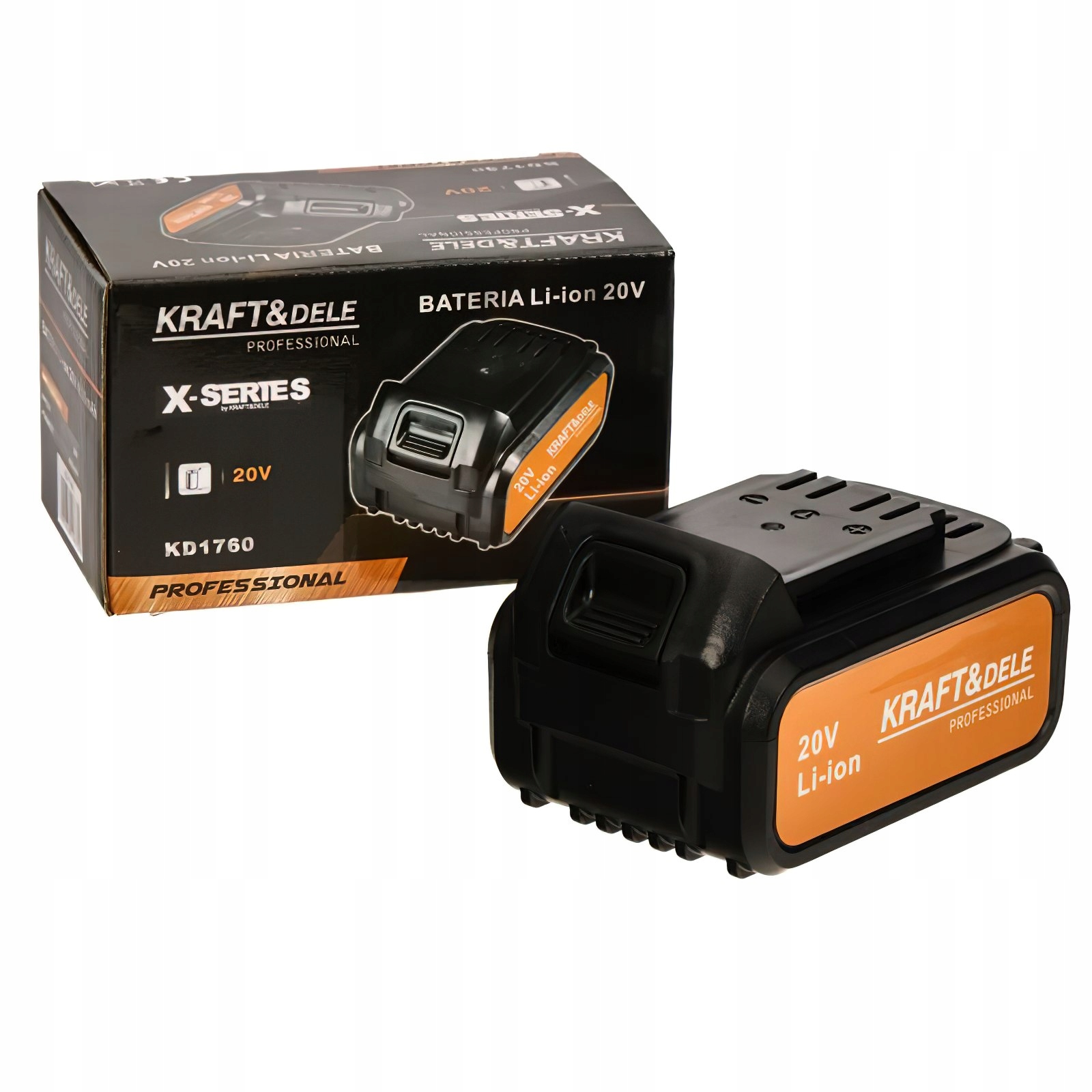 Akumulator Bateria 4 Ah 4000 mAh Li-Ion 20V X-SERIES Kraft&Dele