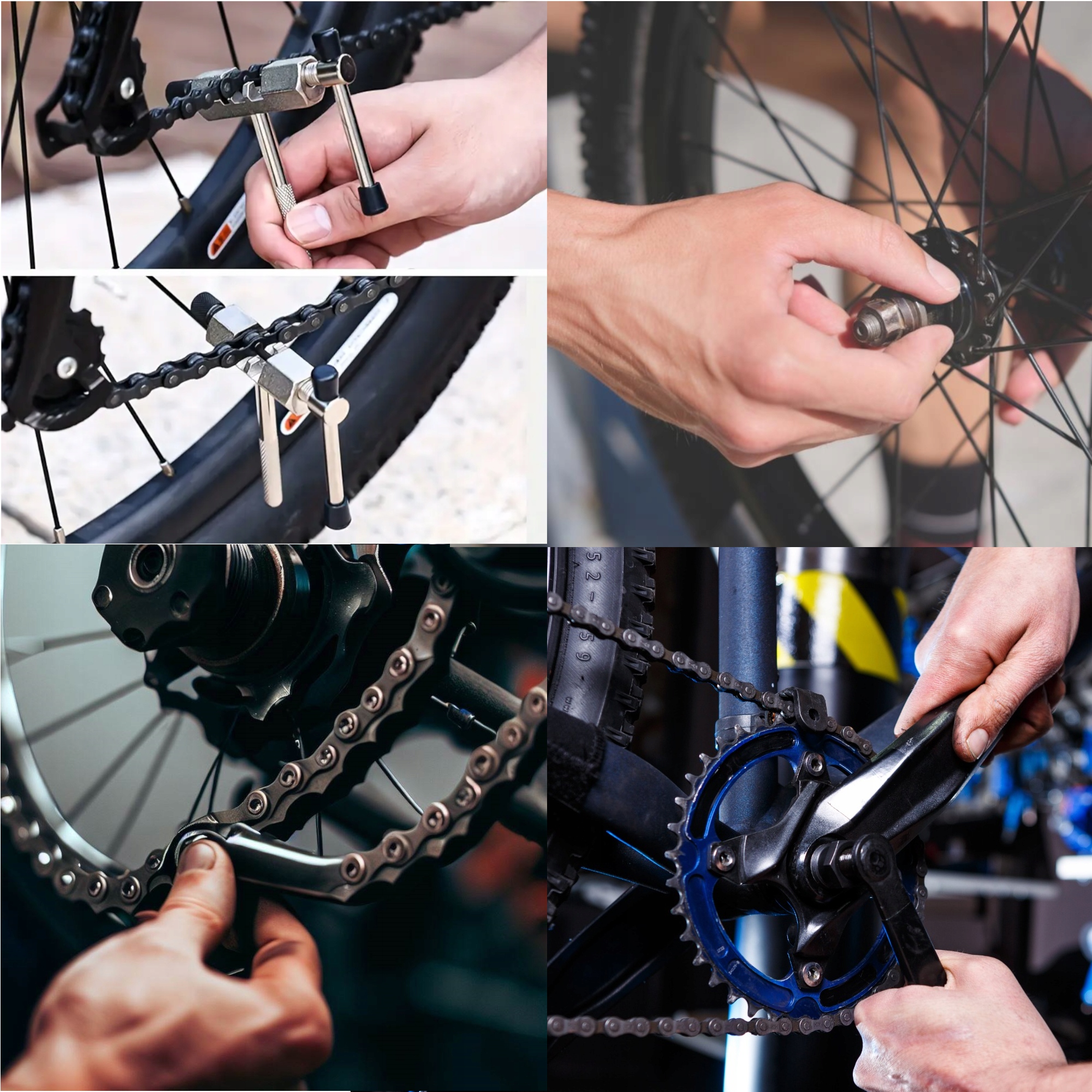 Zestaw Narzędzi Rowerowych 7 Elementów Kraft&Dele