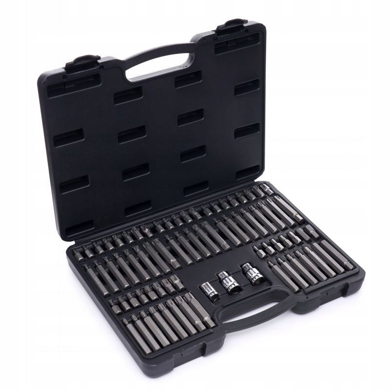 Zestaw Komplet Bitów Specjalnych RIBE TORX SPLINE 75 Elementów Kraft&Dele