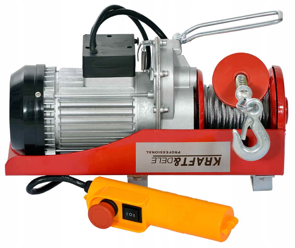 Wciągarka Wyciągarka Kraft&Dele KD1526 0.4/0.8 t wysokość podnoszenia 10 m