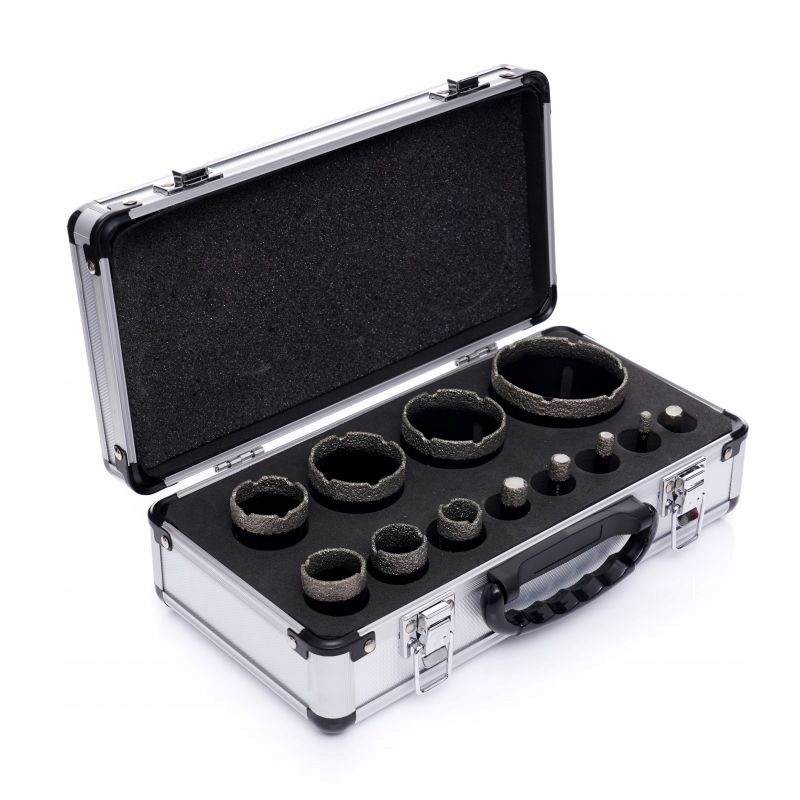 Zestaw Otwornic Diamentowych Kraft&Dele 12 sztuk 6-68 mm