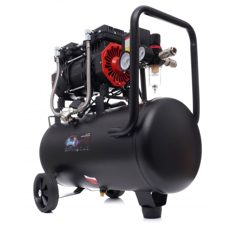 Kompresor Bezolejowy Kraft&Dele 8 Bar 50L 150W 2800 obr/min.